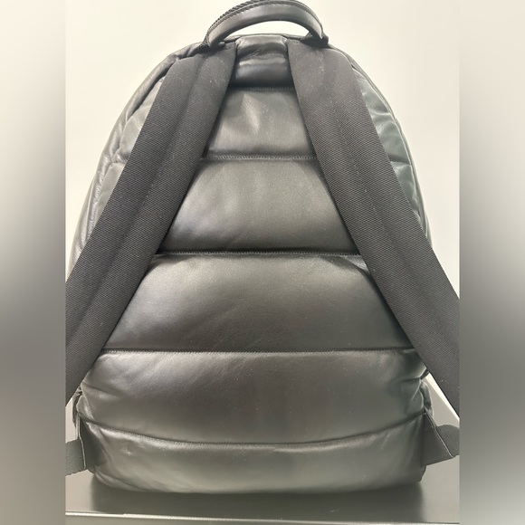 Moncler Legere Leather Backpack - Picture 2 of 11